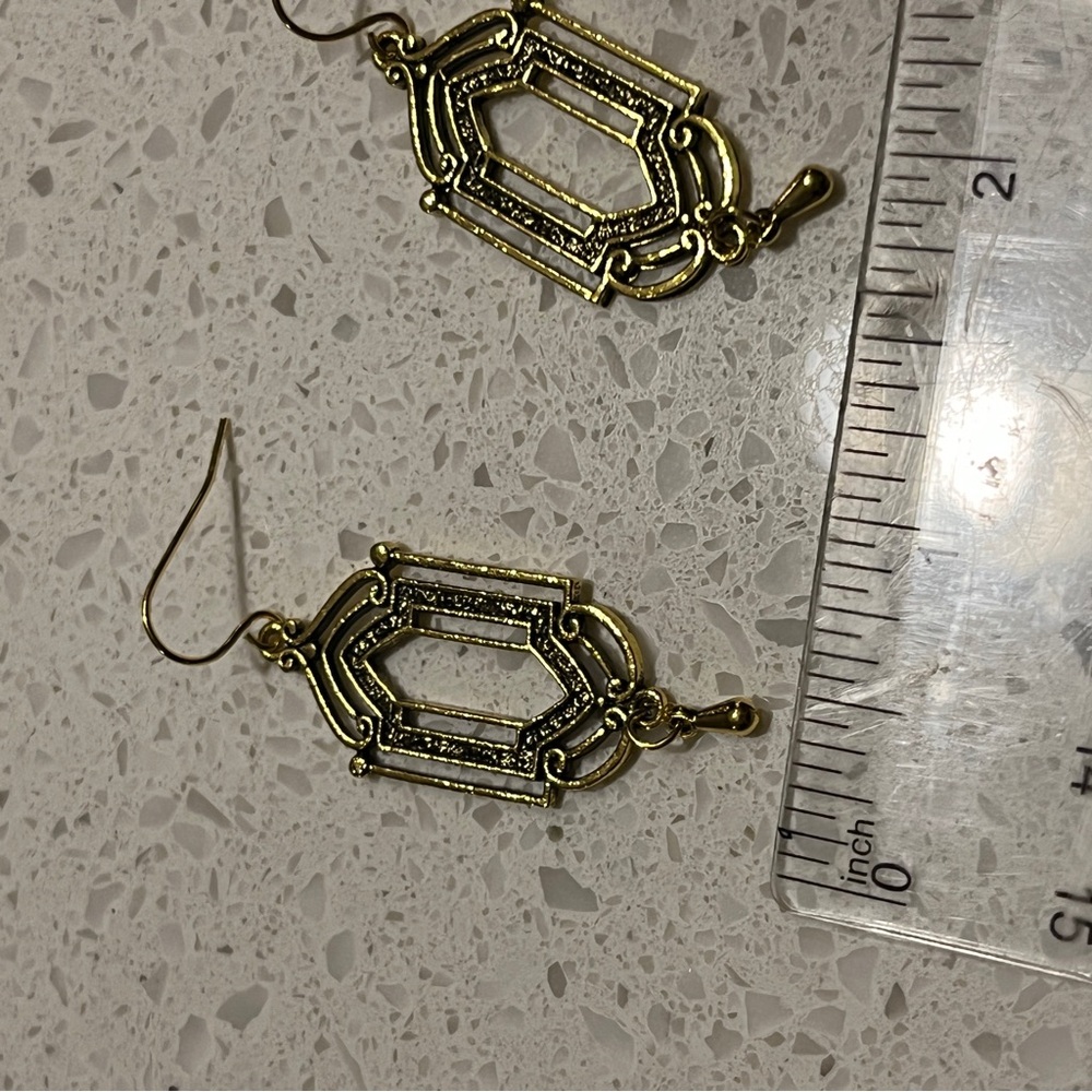 Vintage Bohemian Style dangle Earrings - Picture 6 of 9